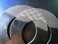 Graphite gasket na pinalakas ng metal mesh