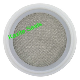 PTFE Tri Clamp Screen Sanitary Gasket na may SS 316 mesh