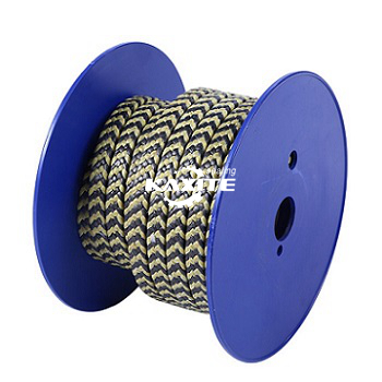 Graphite PTFE at Aramid Fiber sa Zebra Braided Packing